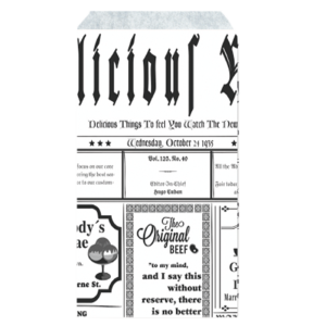 Paper hot dog pocket 10x17cm