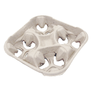Fiber 4-cup carrier