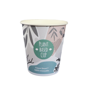 Paper hot cup 250ml single wall Swan Harmony