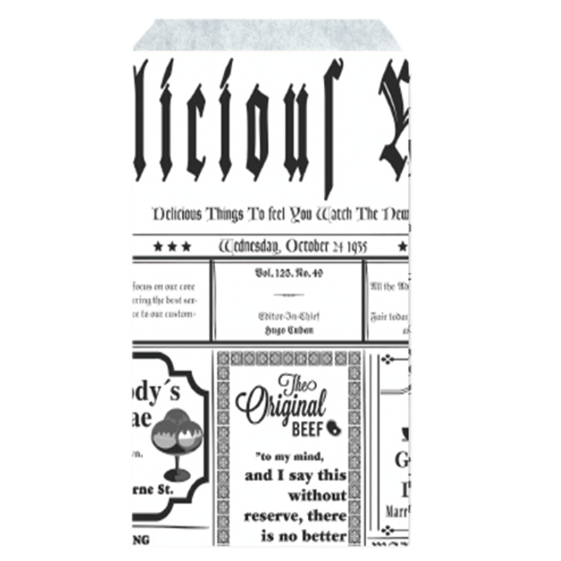 Paper hot dog pocket 10x17cm