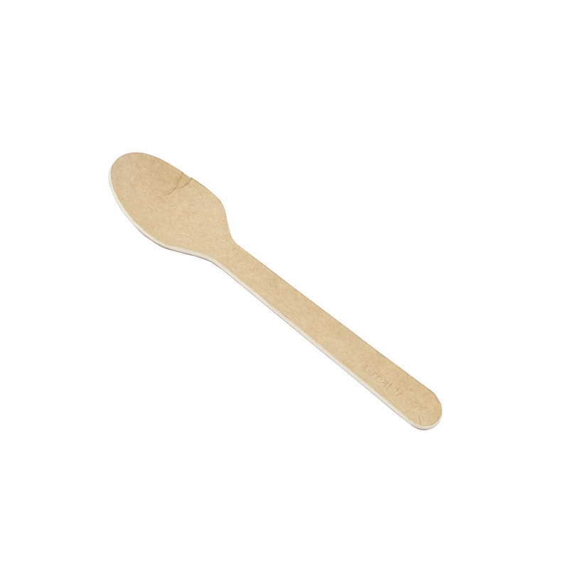 Paper spoon 116mm Bioware