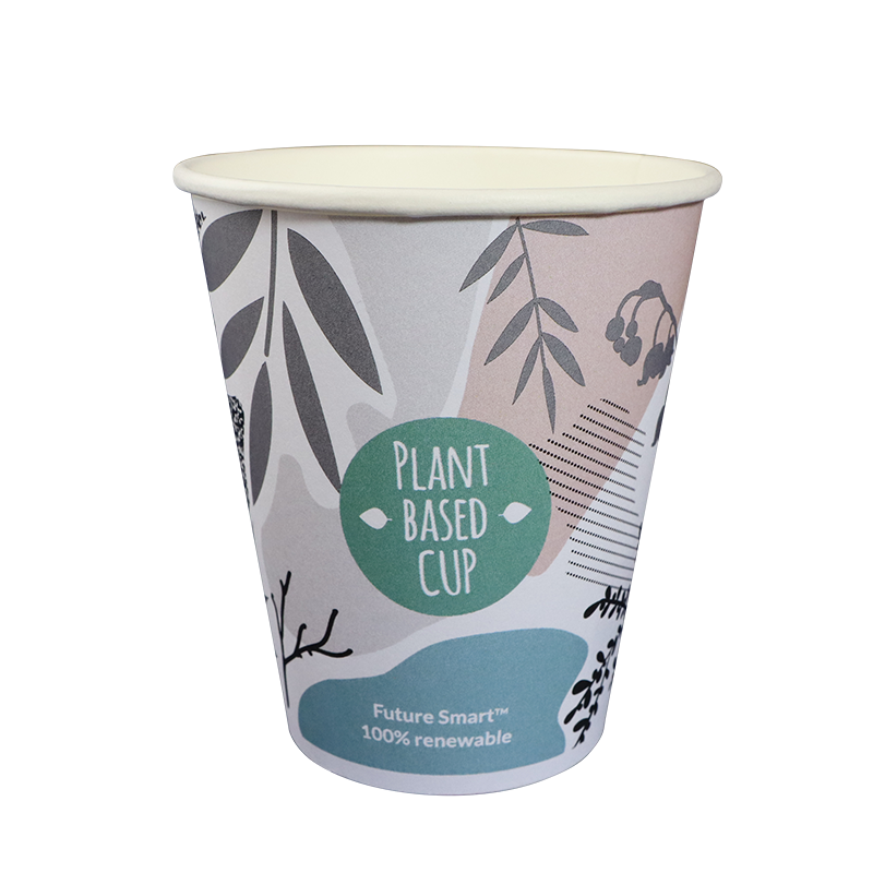 Paper hot cup 300ml single wall Swan Harmony