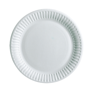 Paper plate 15cm Swan