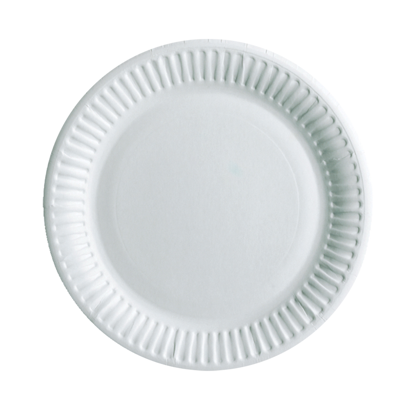 Paper plate 15cm Swan