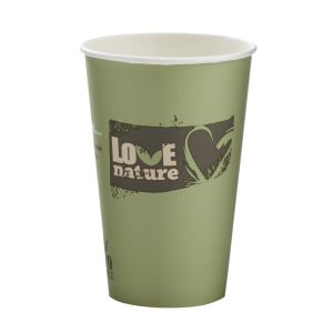 Paper hot cup 200ml single wall Bioware