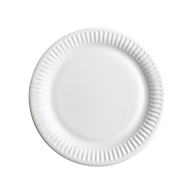 Paper plate 23 cm Swan