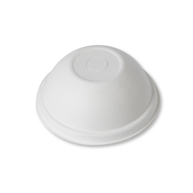 Fiber dome lid 90mm with straw hole