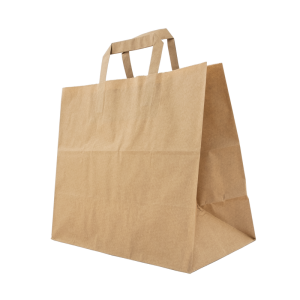 Paper take away bag 15.5l with handles