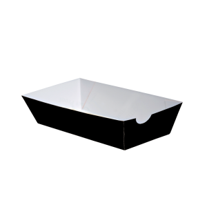 Retail | Paper food serving tray 400ml
