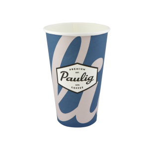 Paulig | Paper hot cup 500ml single wall Swan
