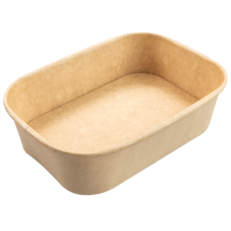 Microvaweable kraft container 500 ml