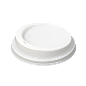 Plastic hot cup lid 80 mm