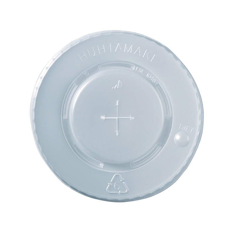 Plastic cold cup lid 90mm