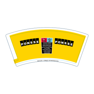 Ponsse V2 | Paper hot cup with handle 175ml single wall