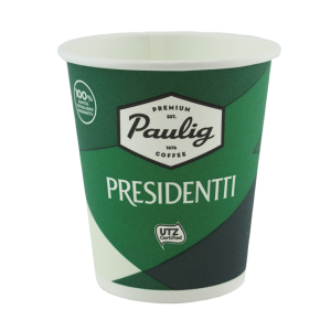 Presidentti | Paper hot cup 250ml single wall Swan
