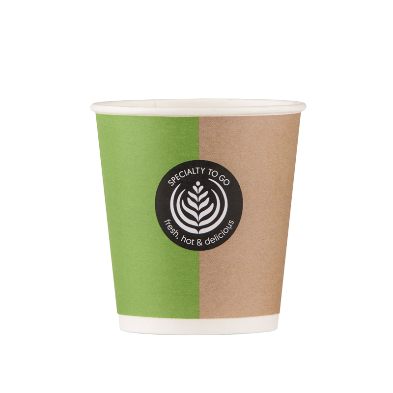 Paper hot cup 100ml single wall