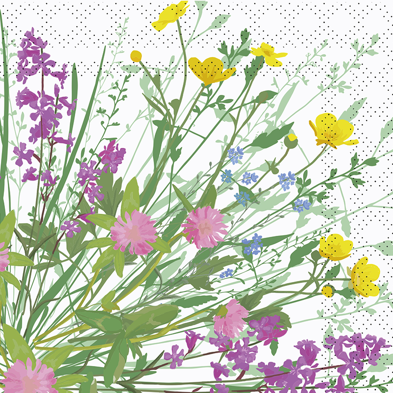 Paper napkin 25x25cm Summer 2024