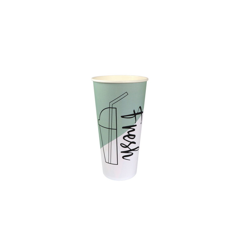 Paper cold cup 500ml Fresh