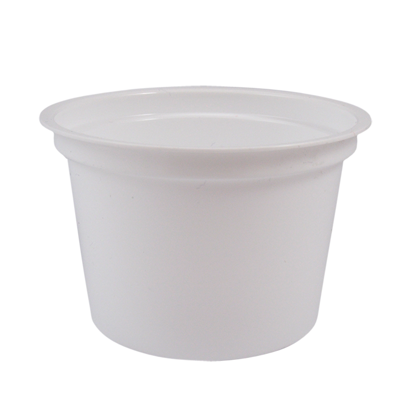 Plastic container 230ml, round