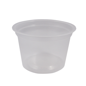 Plastic container 230ml, round