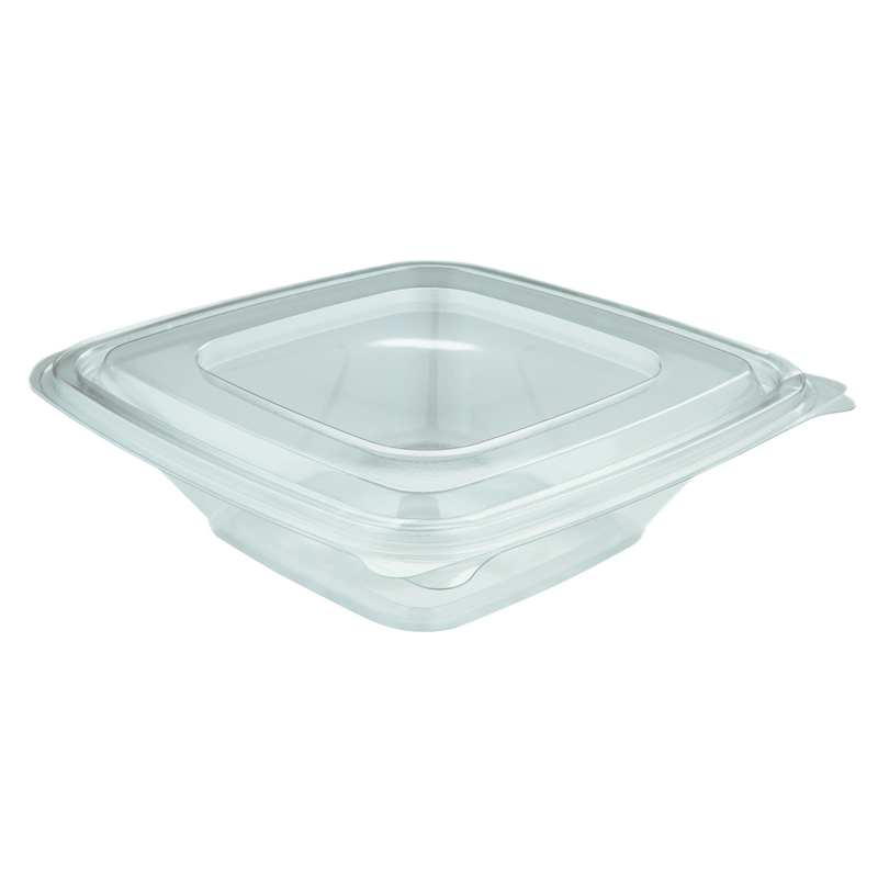 Plastic hinged lid food container 750 ml