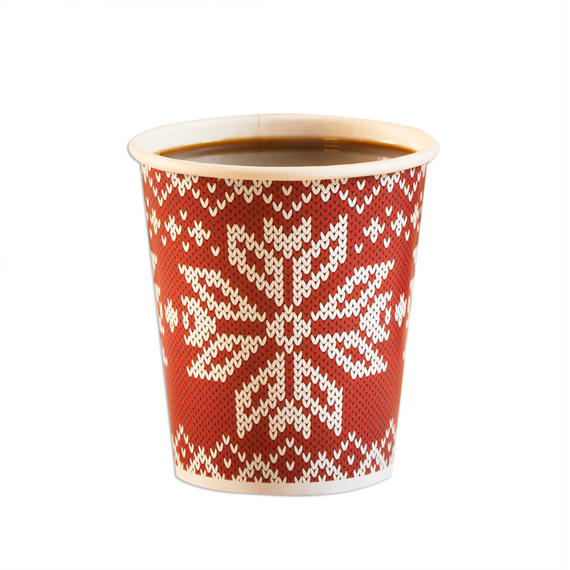 Christmas | Paper hot cup 250ml single wall