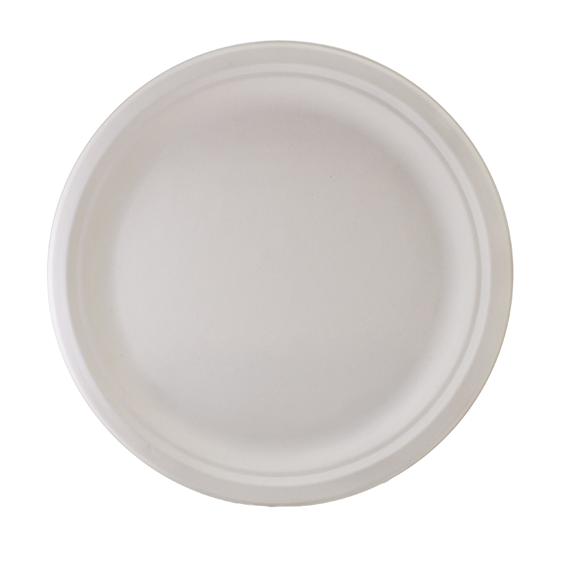 FIBER PLATE 25 CM ROUND (S)