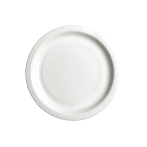 Paper plate 25cm Swan