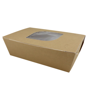 Paper hinged lid container 1250ml