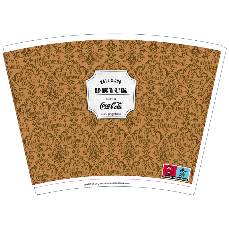 Chaparral | Paper cold cup 500ml