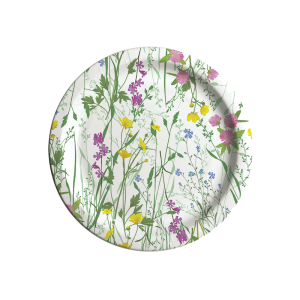 Retail | Paper plate 22 cm Summer, 1/4 pallet