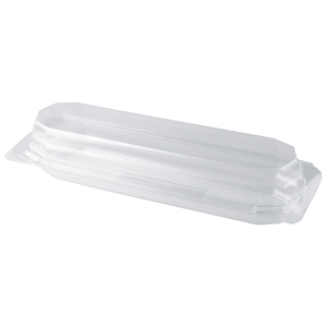 Plastic baguette container 31.4cm