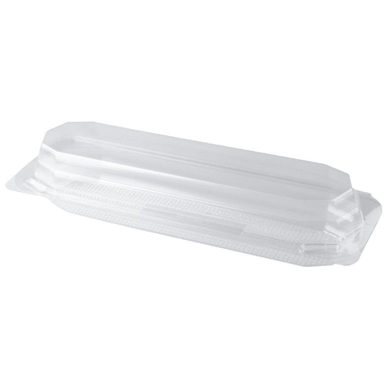 Plastic baguette container 31.4cm