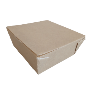 Paper hinged lid container 1000ml
