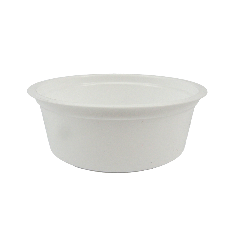 Plastic food container 79ml, round