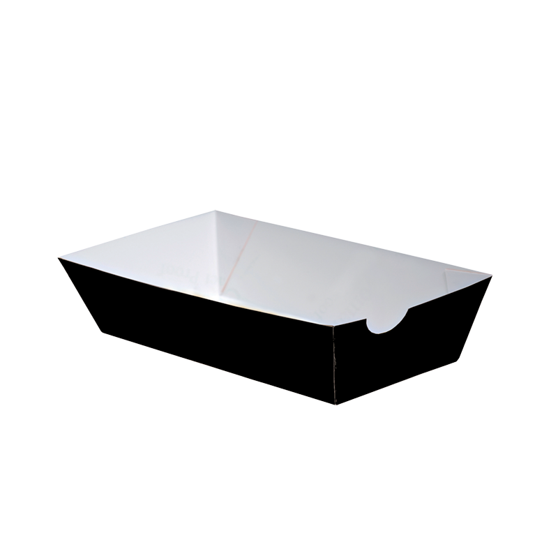 Retail | Paper food serving tray 400ml