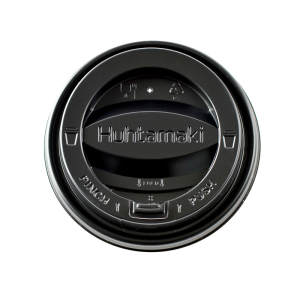 Plastic hot cup tear tab lid 80mm