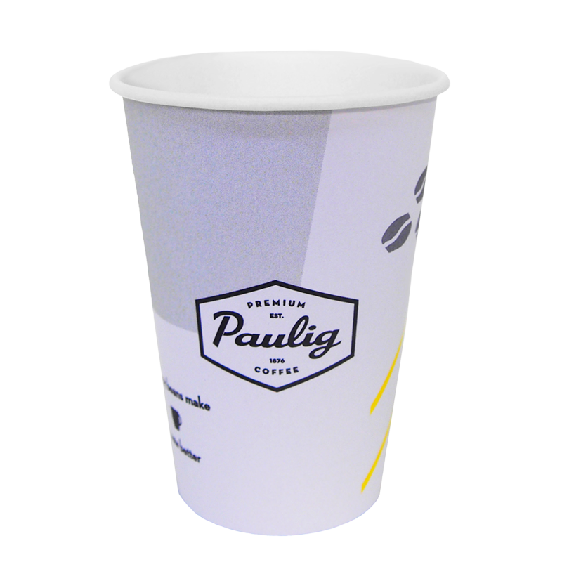 Paulig | Paper hot cup 200ml single wall Swan