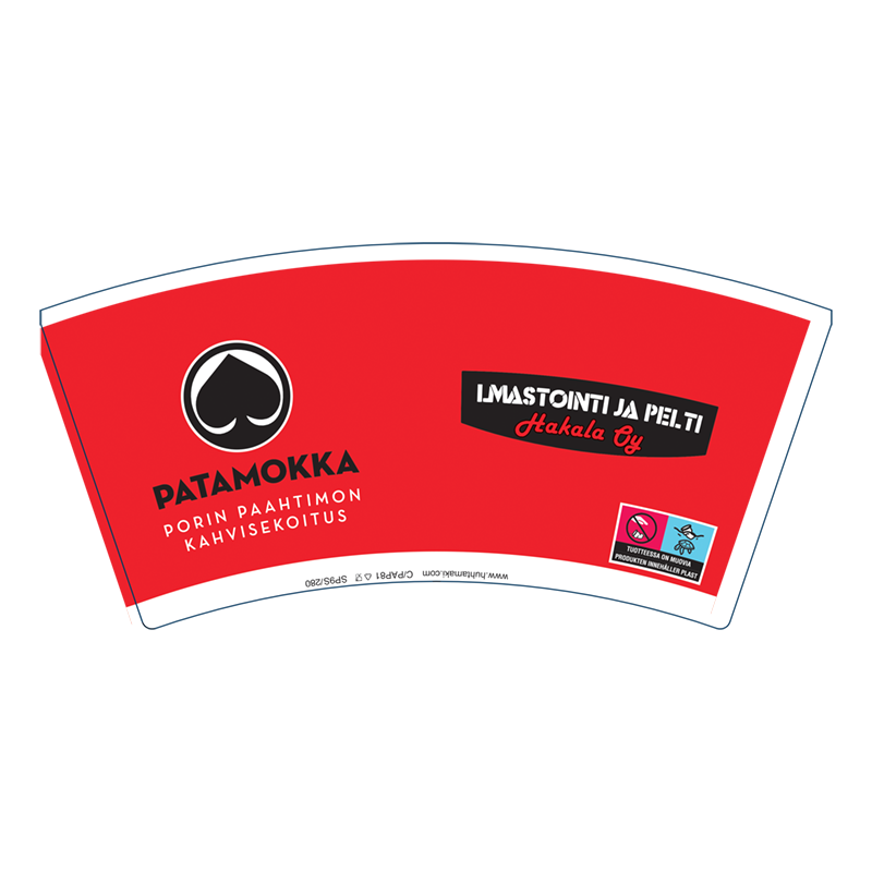 HC Ässät Pori |  Paper hot cup 250ml single wall