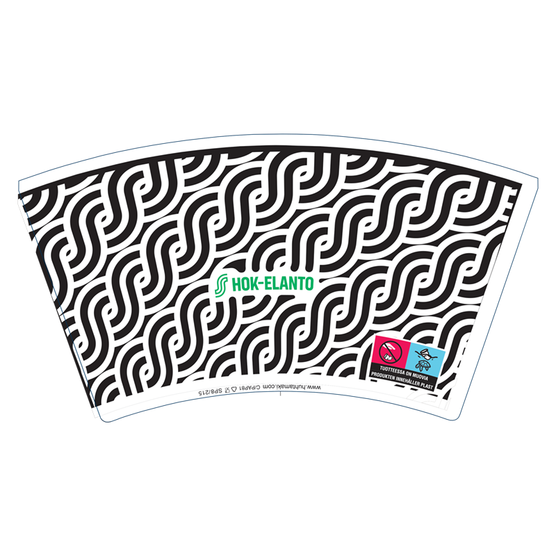 HOK Elanto | Paper hot cup 200ml single wall